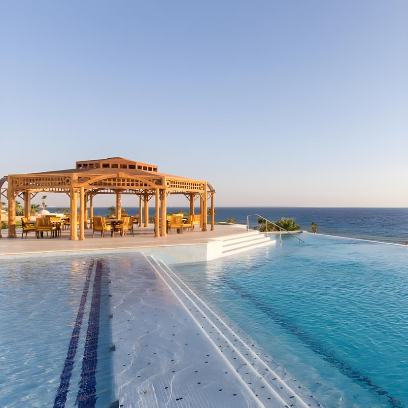 The 43-metre pool