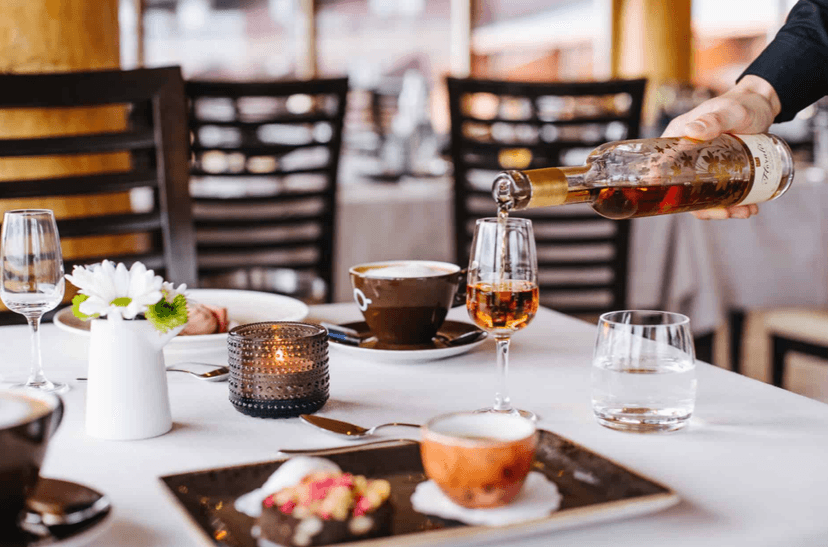 Experience: Gourmet glass dining