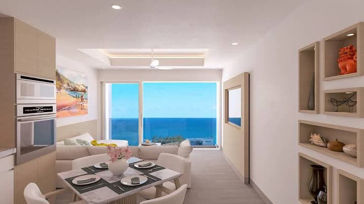 Self-catering space: Spacious residences for families.