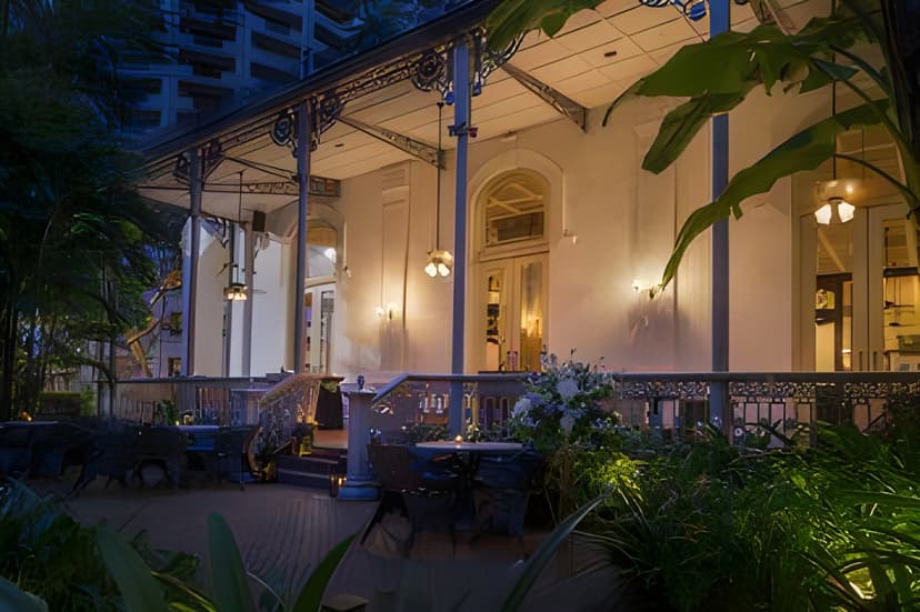 Literary heritage: The Writers Bar.