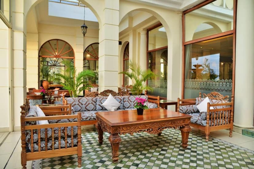The historic ballroom