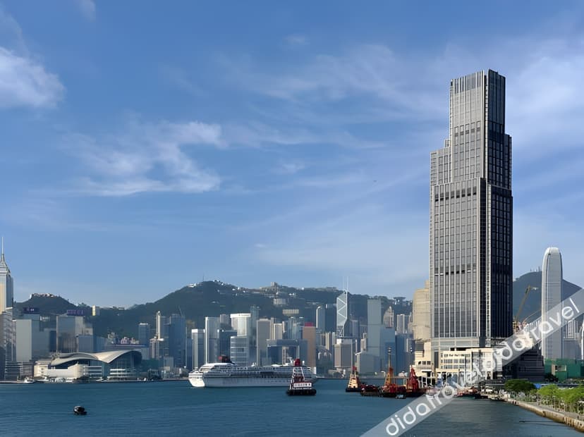 Hero/establishing shot of Rosewood Hong Kong, Hong Kong. Named No.