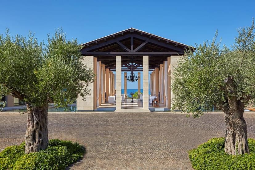 Hero / card image: The Romanos, a Luxury Collection Resort, Costa Navarino