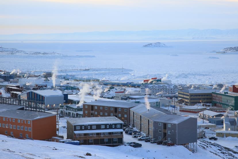 Baffin Island's fjords, towering cliffs and remote communities