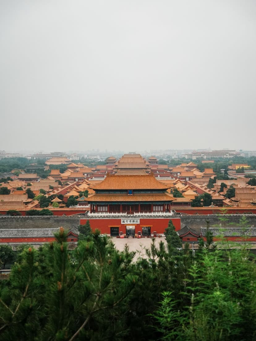 The vast imperial palace at the heart of Beijing, alongside Tiananmen Square and the Temple of Heaven