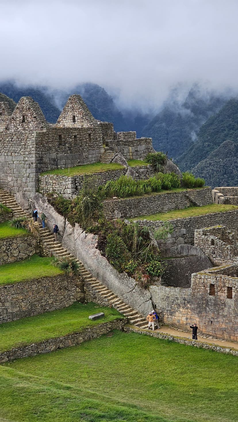 The lost Inca city wreathed in cloud, reached by a spectacular train through the Andes