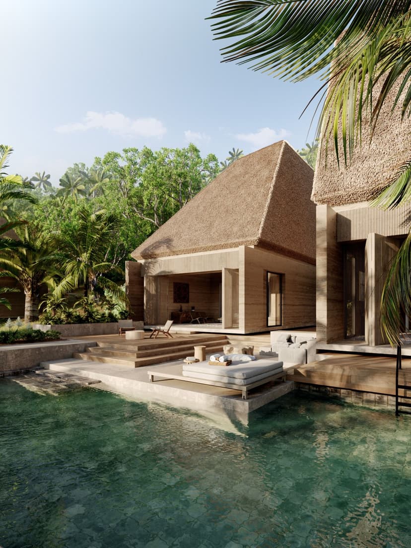 Ocean Side Three-Bedroom Villa